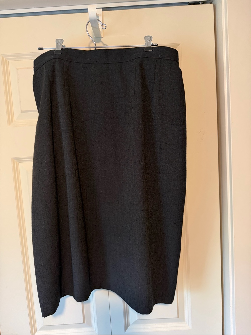 Sag Harbor Black Pencil Skirt